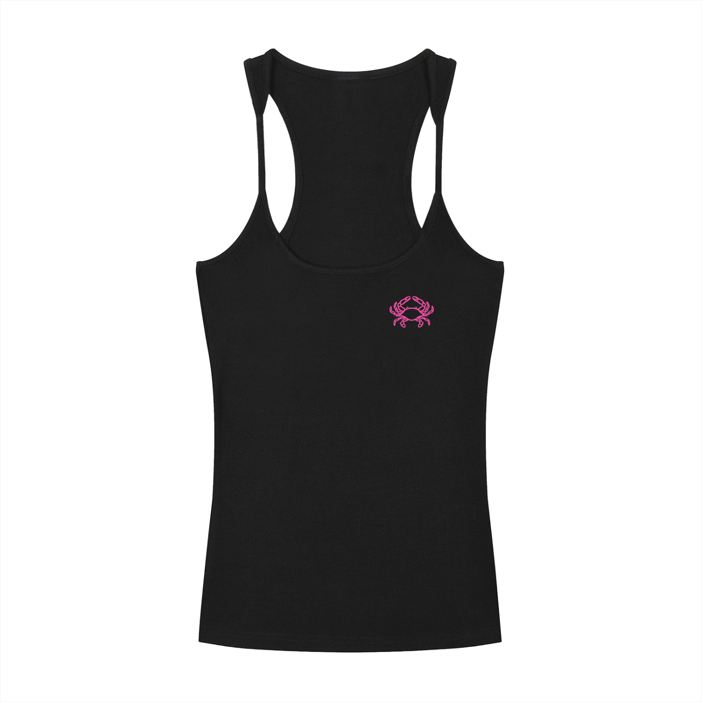 Slim Fit Ribbed Racerback Tank Top