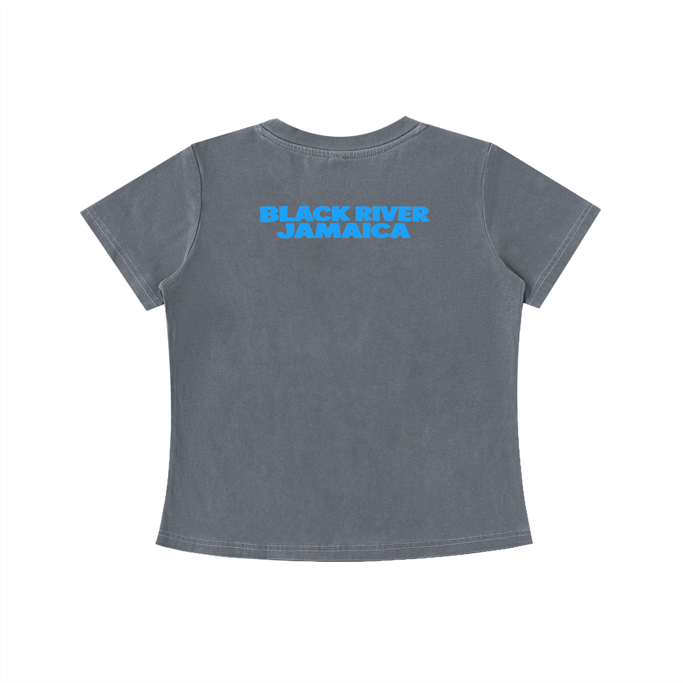 Vintage Wash Slim Fit T-shirt (Black River Collection)