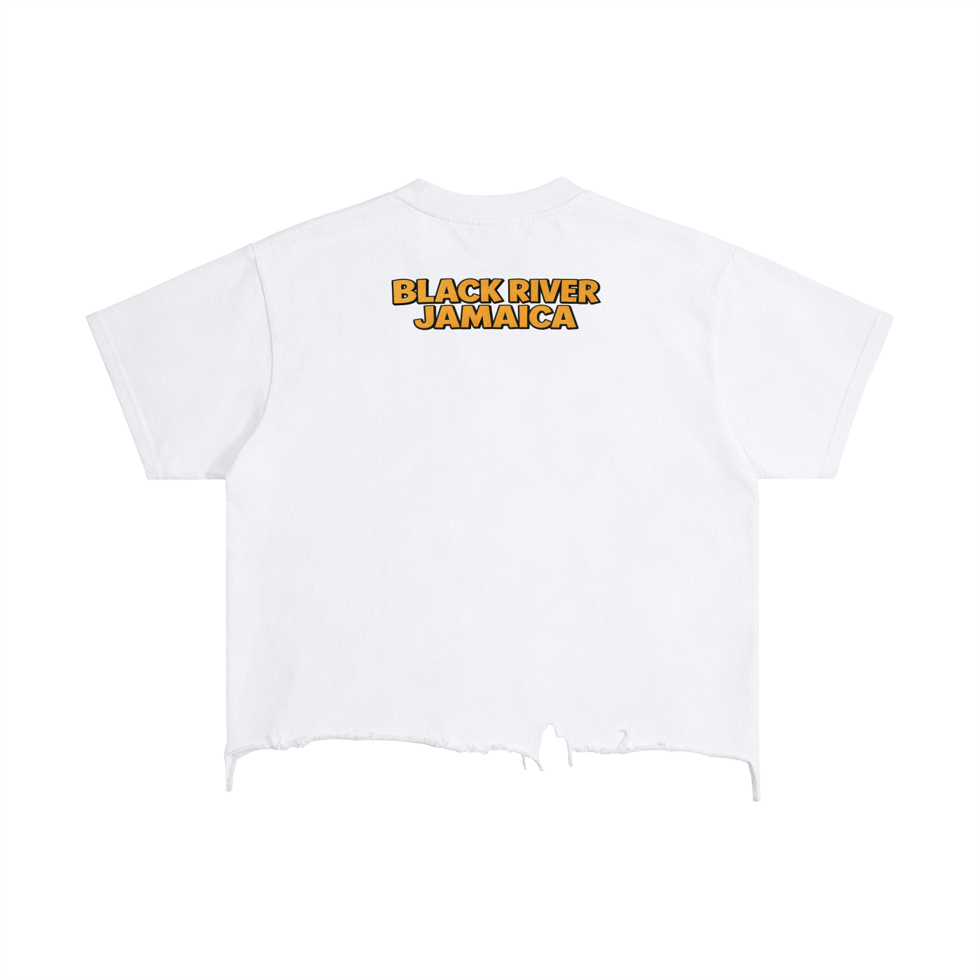 Vintage Wash Boxy Distressed Hem T-Shirt