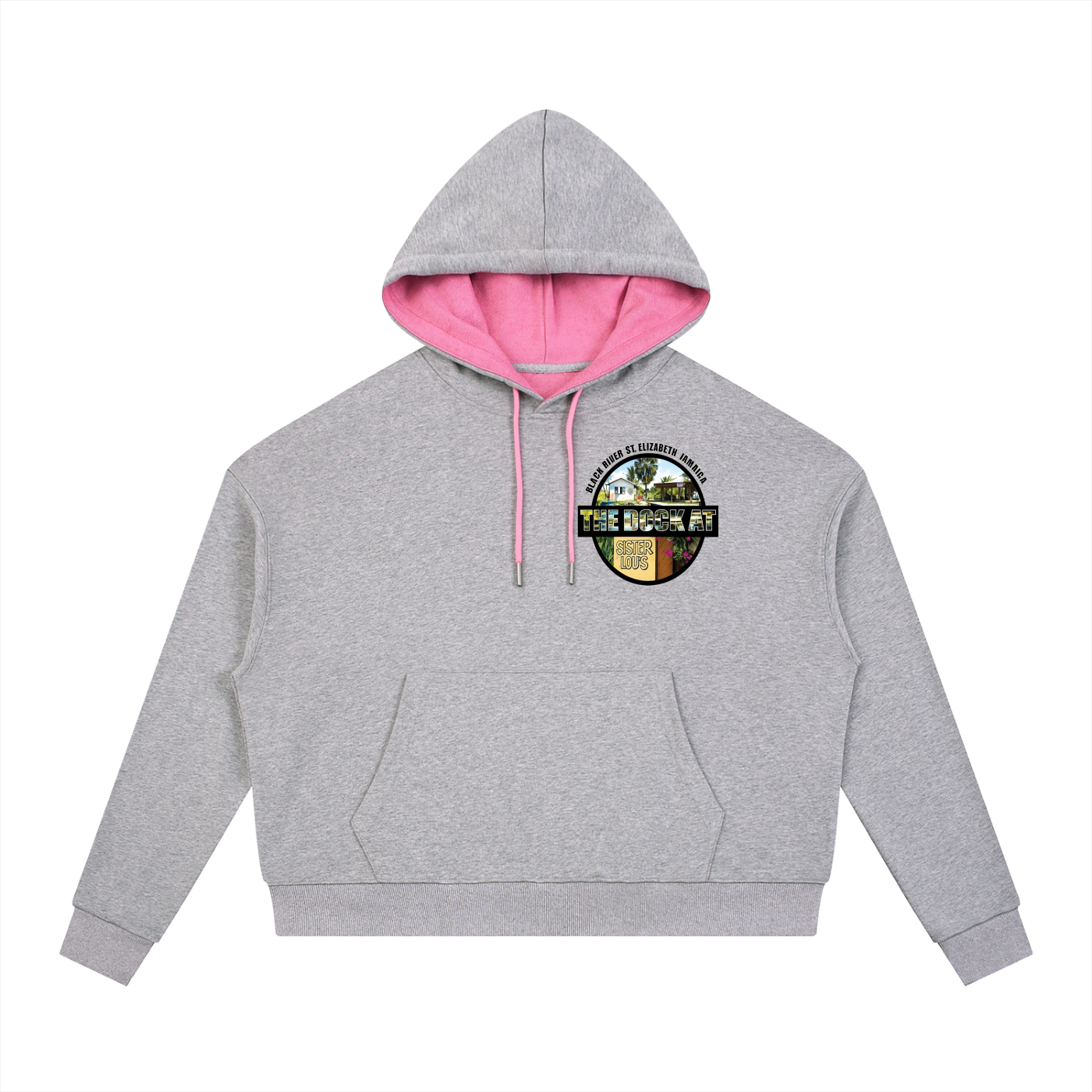 Contrast Drawstring Hoodie
