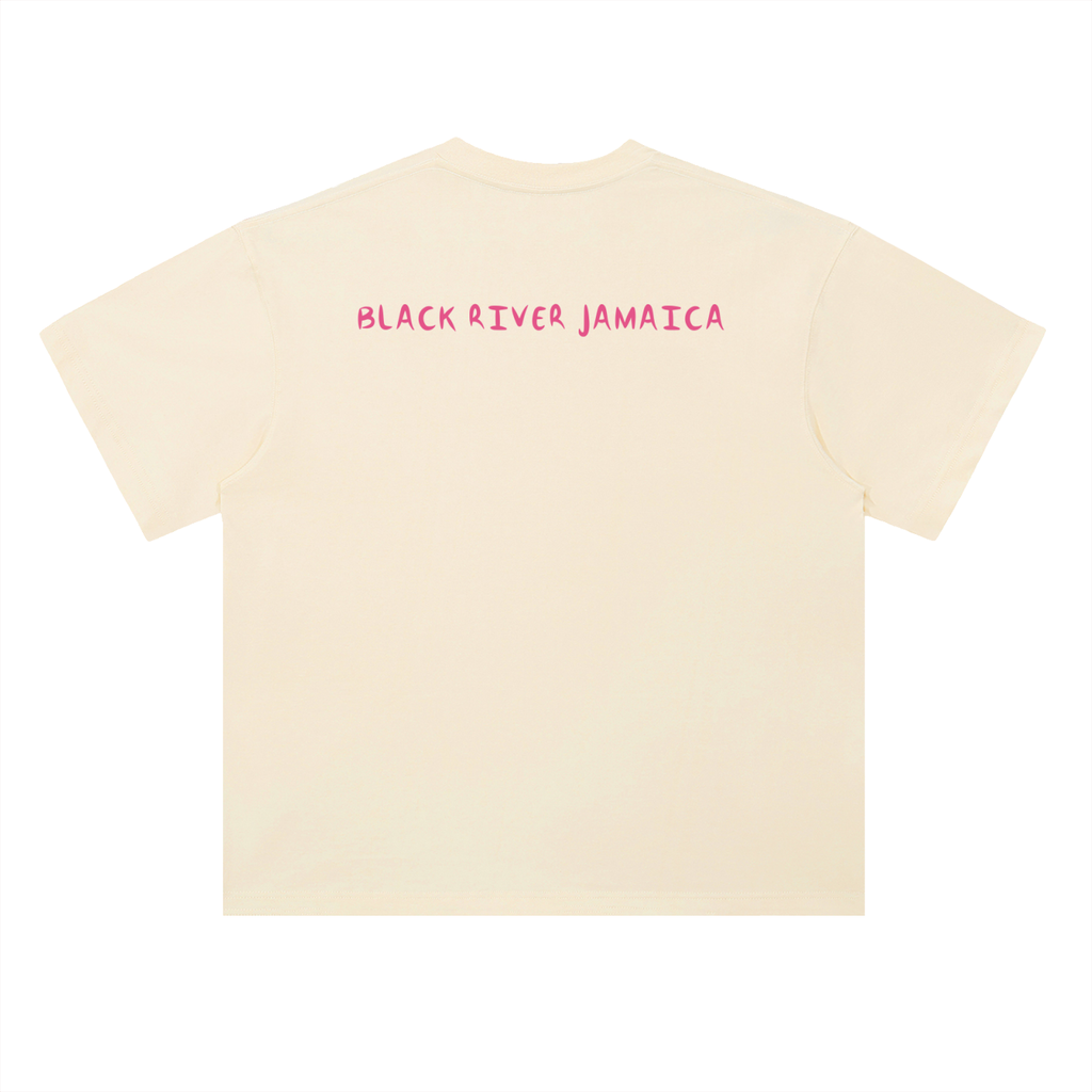 Heavyweight Drop Shoulder  Sister Lou's Cotton T-Shirt