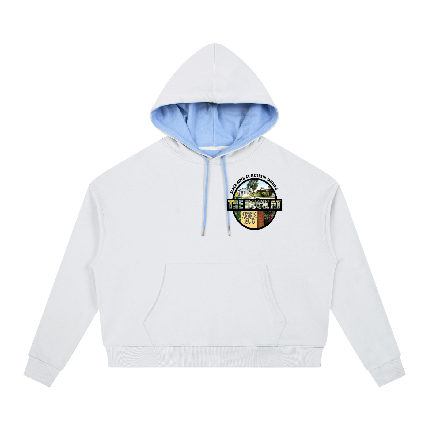 Contrast Drawstring Hoodie