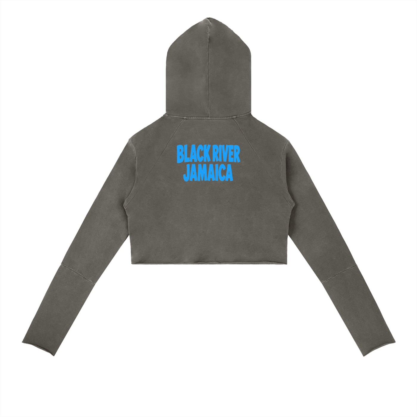 Vintage Washed Raw Edge Hoodie