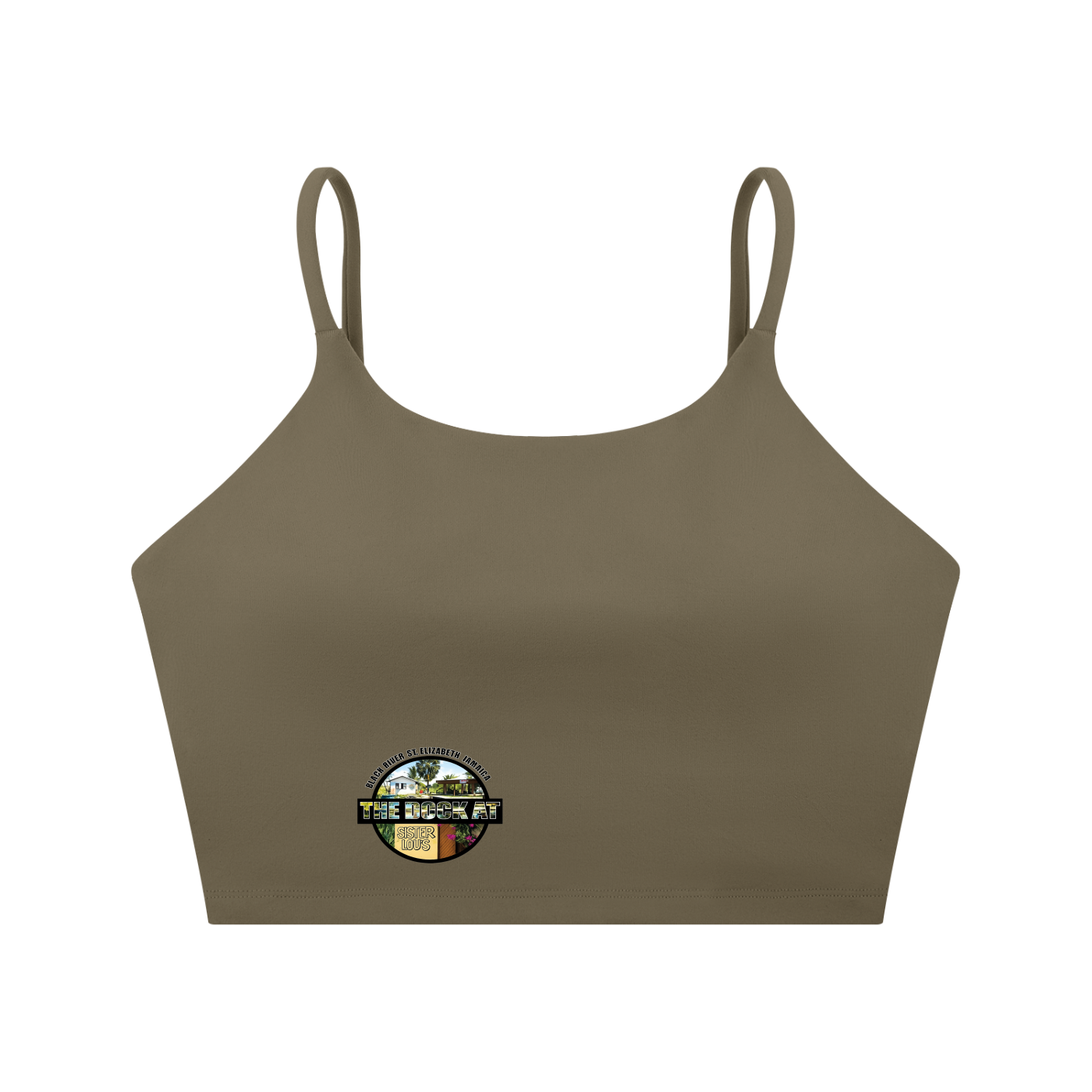 Spaghetti Strap Yoga Sports Bra