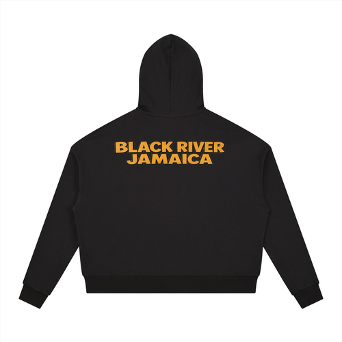 Contrast Drawstring Hoodie