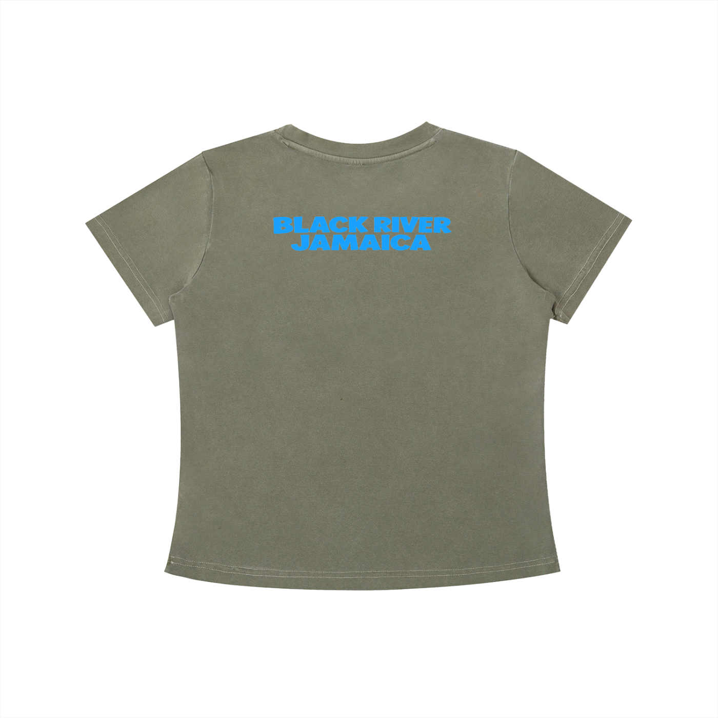 Vintage Wash Slim Fit T-shirt (Black River Collection)