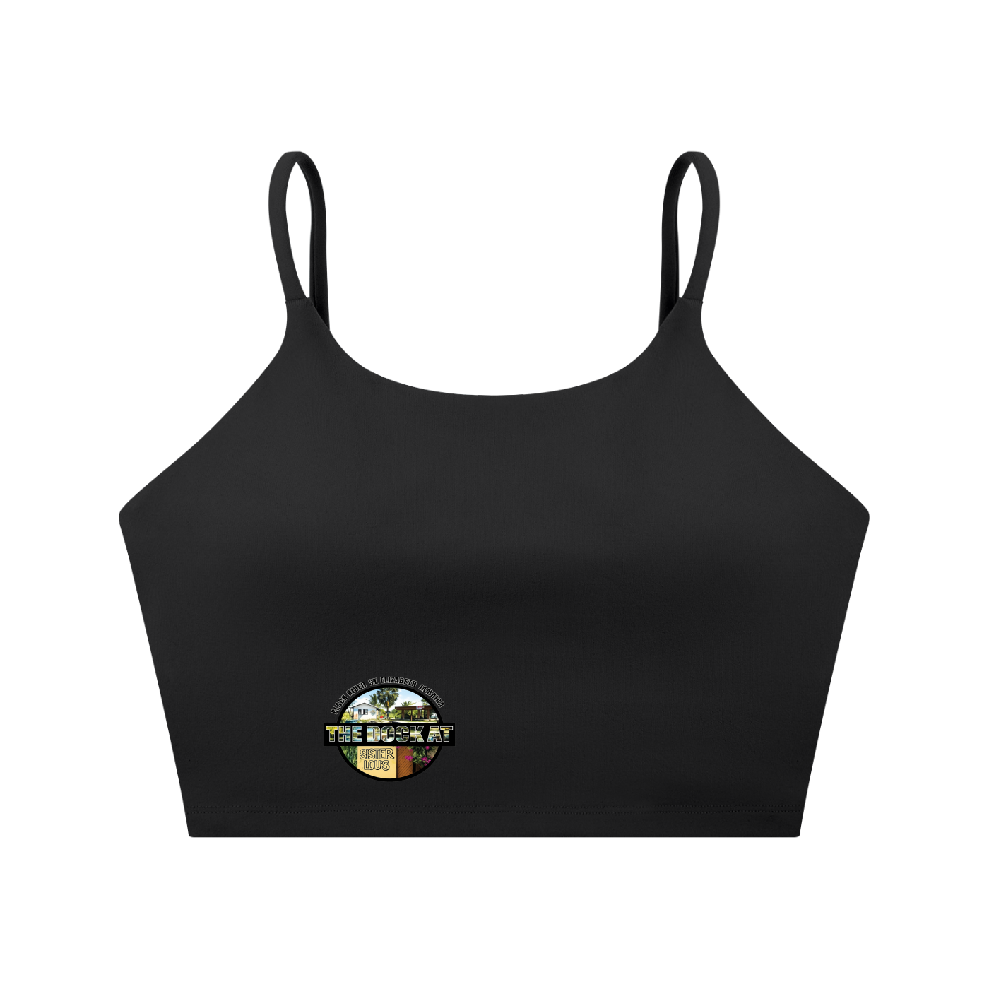 Spaghetti Strap Yoga Sports Bra